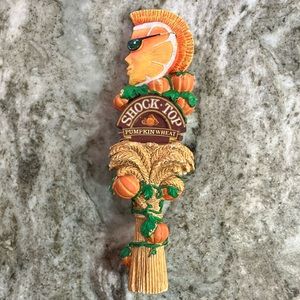 Shock Top Pumpkin Wheat Beer Tap Handle